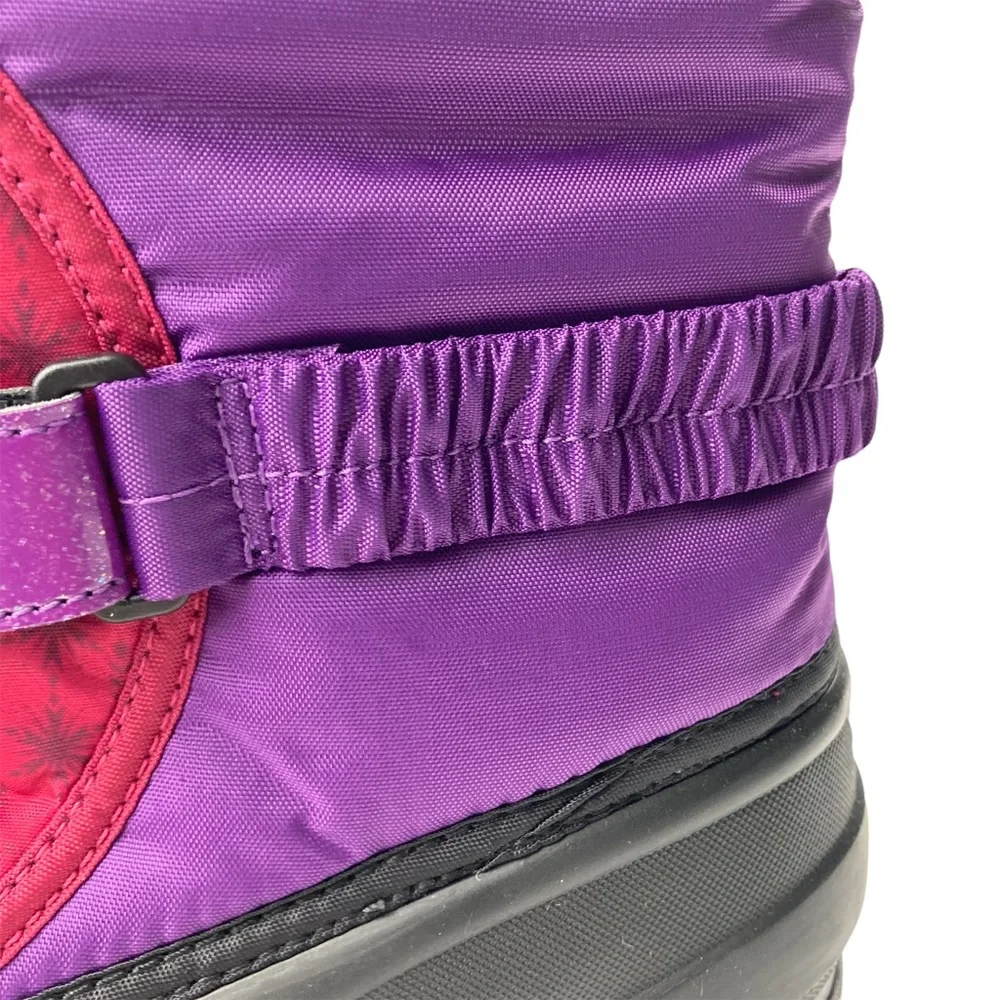 Sorel Disney rain boots toddler Waterproof Little Youth Flurry Frozen 2 PURPLE, - Picture 10 of 13